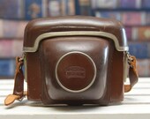 Vintage ZEISS IKON Original Leather Hard Camera Case for Zeiss Ikon Contessamat camera