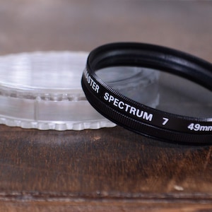 Vintage PROMASTER Spectrum 7 C.P.L. Circular Polarizer / Linear filter for 35mm film SLR camera
