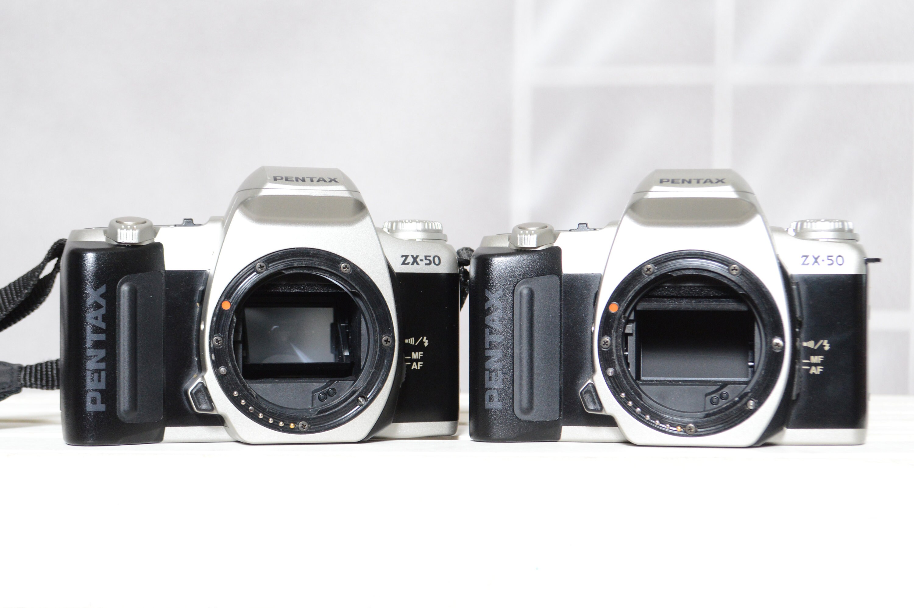 Two Vintage Pentax ZX50 35mm Film Slr Cameras for PARTS / REPAIR Etsy