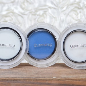 Vintage set of three Quantaray Lens Filters - 55mm thread Close-Up +1, 80B and Foggilizer
