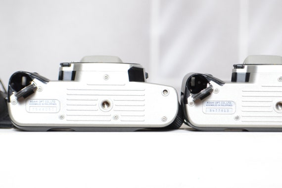 Two Vintage Pentax ZX-50 35mm Film Slr Cameras for PARTS