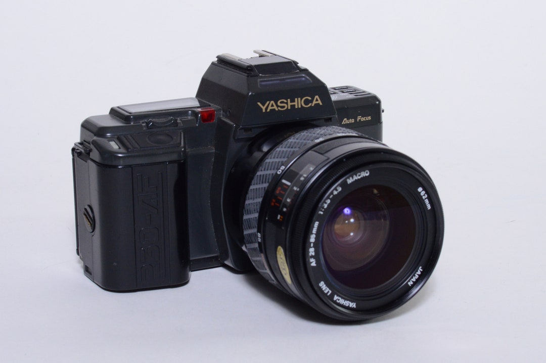 Vintage Yashica 230 AF Kyocera 35mm Film Slr Camera W/ Yashica AF