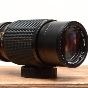 Vintage Super Gemini MC Auto Zoom 80-205mm f/4.5 Lens No. 119298