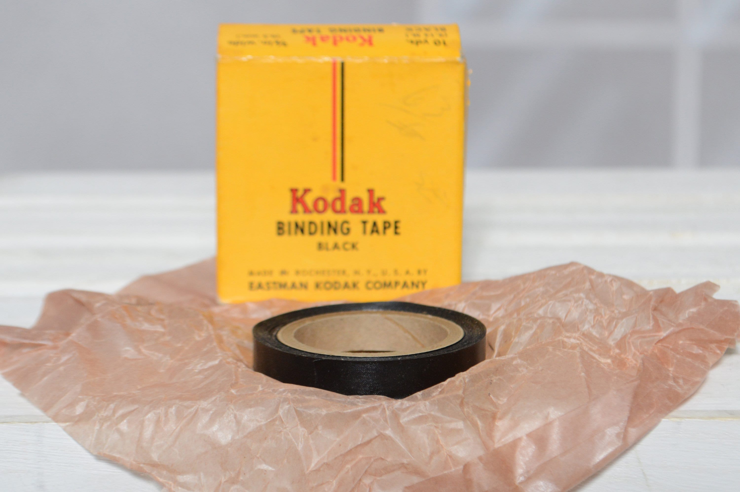 Vintage Kodak Binding Tape Black 8mm Color Movie Film for Roll Etsy