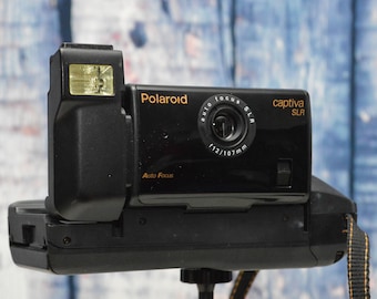 Polaroid Camera Case New Authentic Vintage Fits Vision & Captiva Cameras Black 4x8 Black Polaroid Camera Case New Authentic Vintage Fits Vision & Captiva Cameras Black 4x8 Black