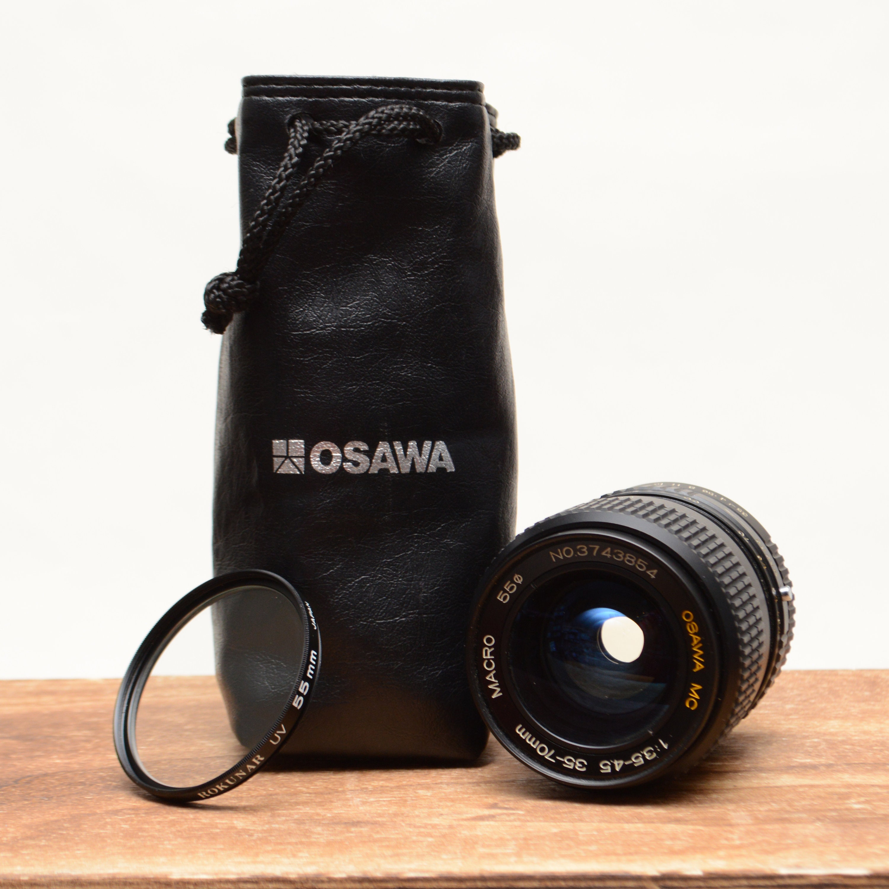 Osawa Mark II 80-205mm Macro Lens F4.5 - With Soft Case & Hood