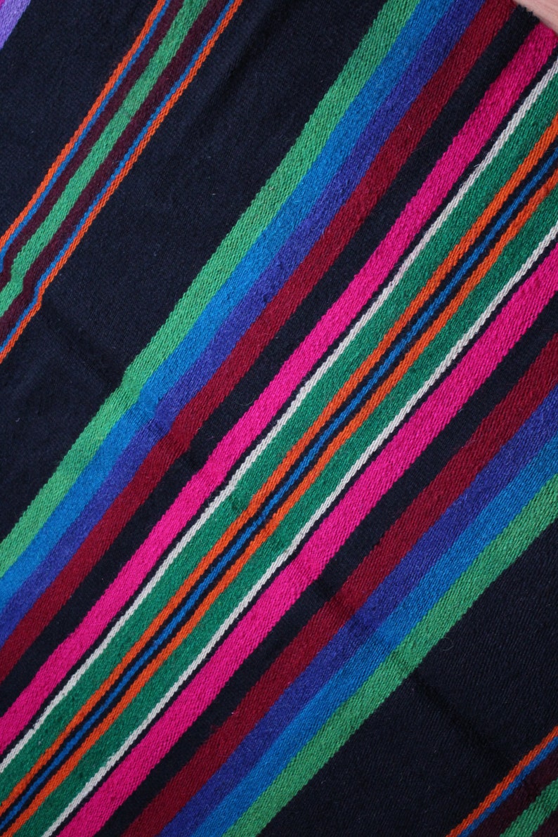 Vintage Antique Soviet Moldovas Traditional Wool Rug eclectic stripe wool homespun multicolour Kilim Home Decor Boho carpet gypsy style USSR