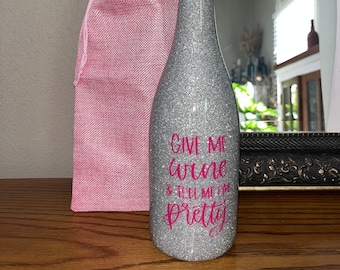 Home Decor | Wine bottle bar decor