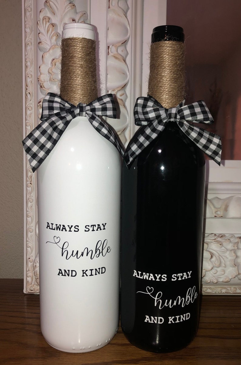 Modern Farmhouse Home Decor 1 Bottle of Your Choice Etsy