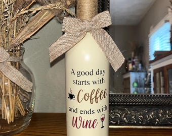 Farmhouse Decor | Kitchen Decor | Home Decor | Country Farm Decor | Wine Decor