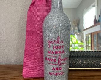 Home decor | Wine bottle bar decor