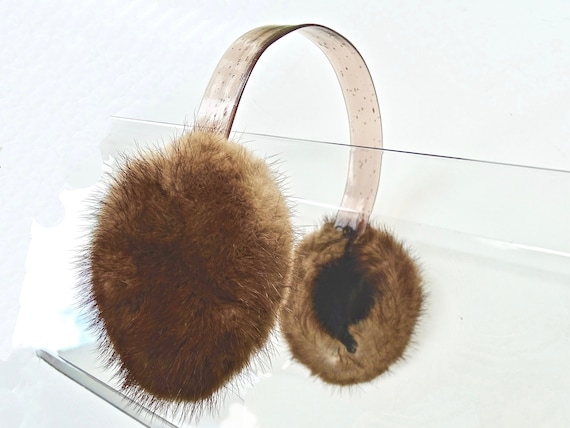 Mink Ear Muffs - Vintage