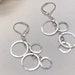 see more listings in the Silver Hoop Earrings section