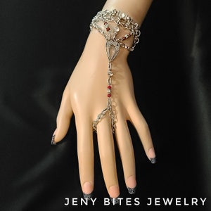 Chain Hand Jewelry Bracelet and Ring... Slave Bracelet
