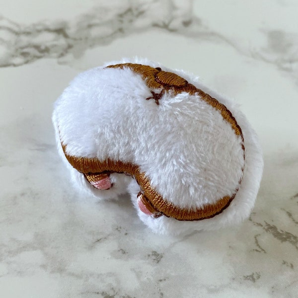Cute Fluffy Corgi Butt Pin For Bags and Clothes