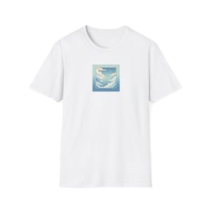 Cloudy Dream Unisex T-Shirt, Soft Tee with Dreamy Cloud Print, Casual Shirt for Dreamers, Cloud Graphic Tee, Lightweight Tee for Men and