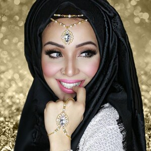 Arabic head jewelry Etsy Polska