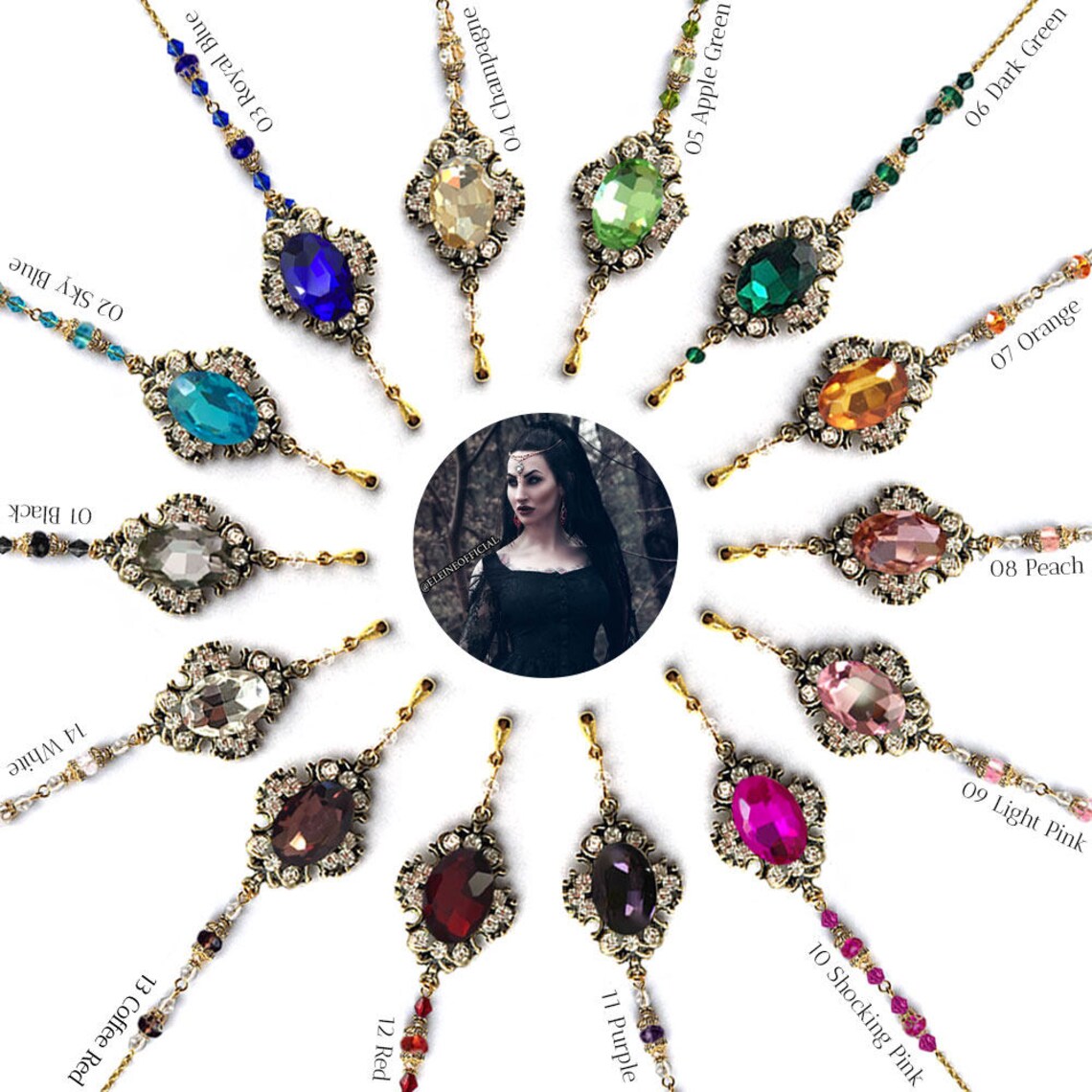 small tikka headpiece