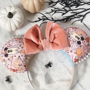 Pastel Mickey Ghost Ears