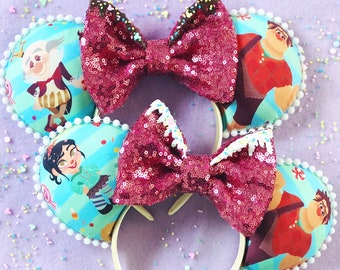 3D Printed Wreck It Ralph Mickey Mouse Ears Headband, Disney  display picture 2