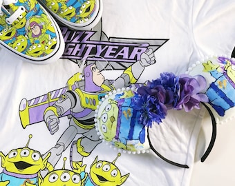 Orecchie floreali dell'alieno di Toy Story