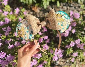 Orelhas retrô do Rei Leão