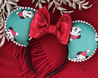 Mickey Santa Ears