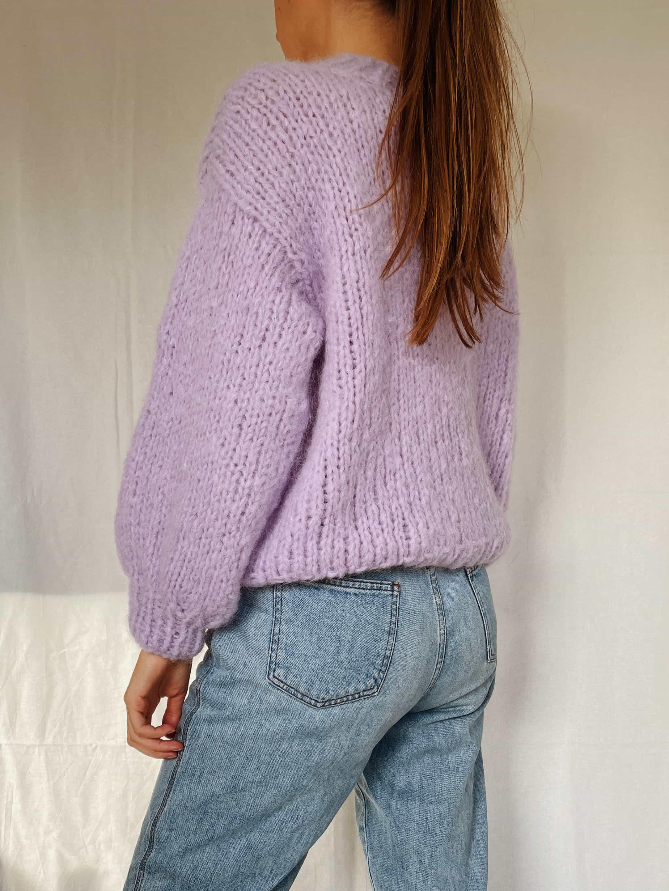 Knitting Pattern Sweater- the Softie Sweater - PDF ENGLISH