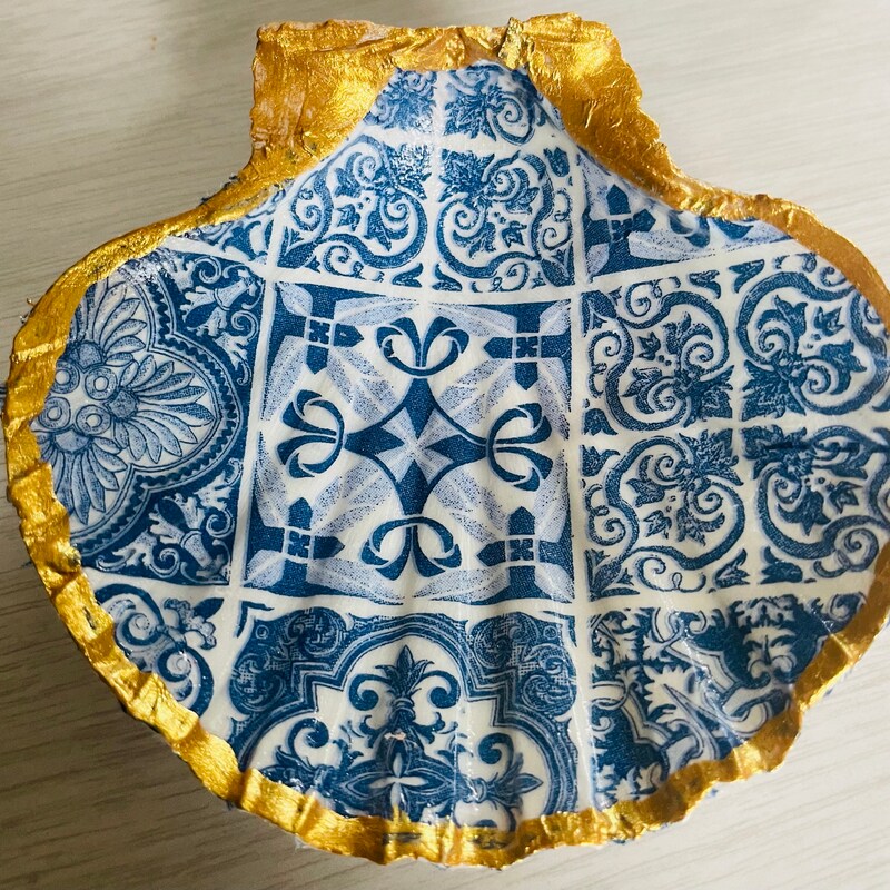 Decoupage Shells - Etsy