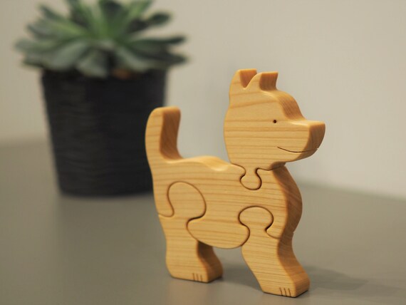 Puppy Kids Wood Puzzle
