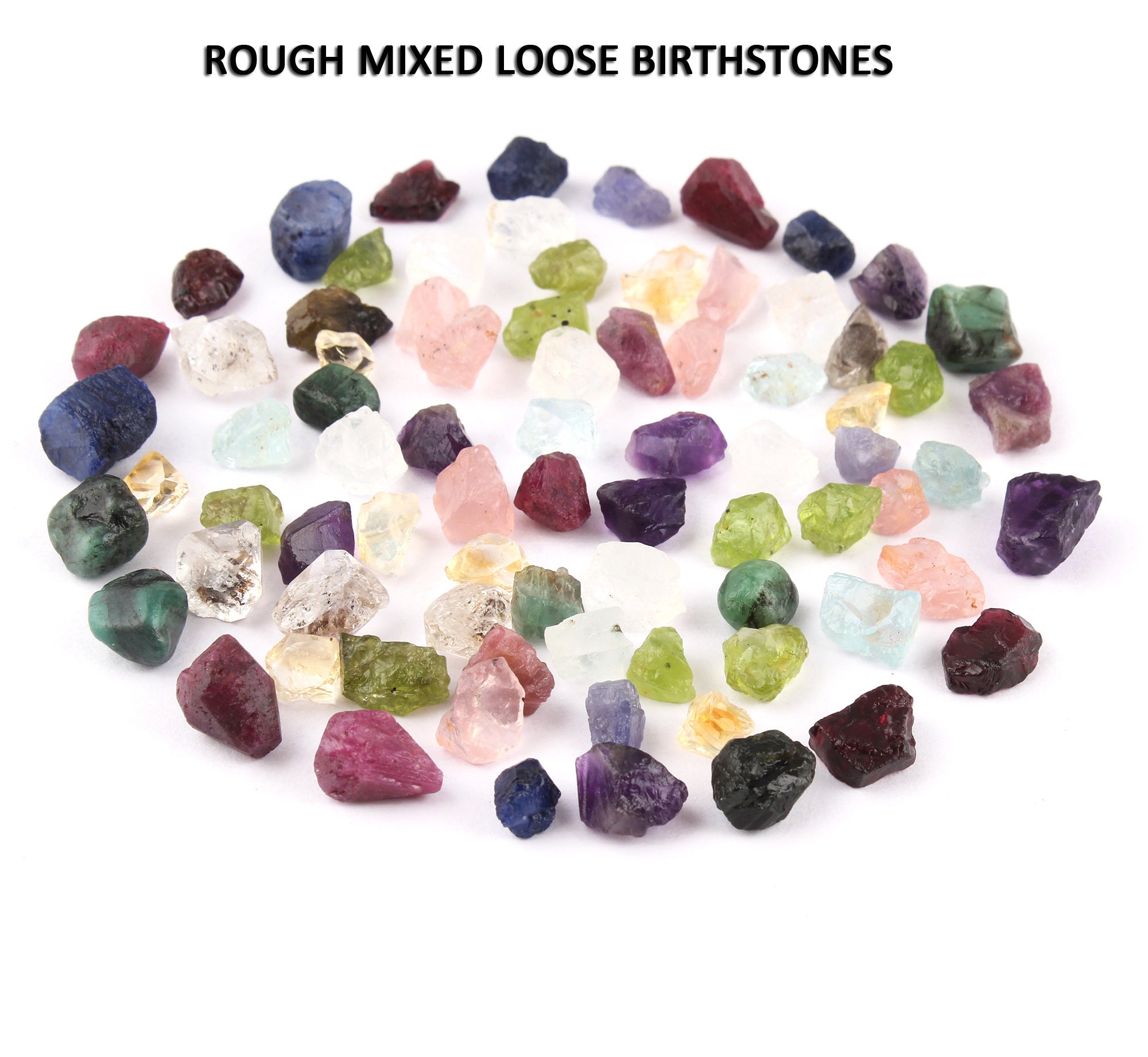 Rough Gemstones Details about    Natural Loose Undrilled  Raw 8-12 mm ON SALE 