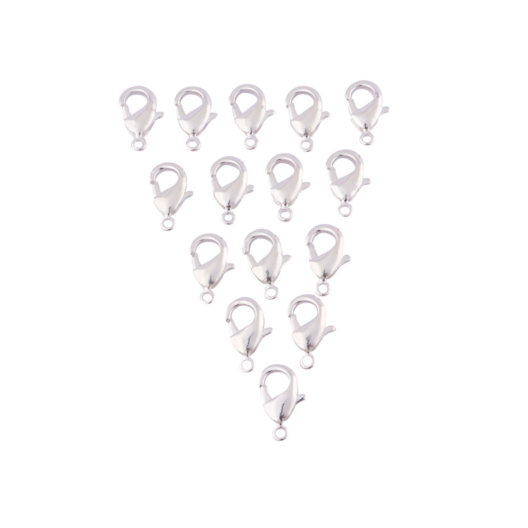 Silver Plated Lobsters, Trigger Lobsters Claw Clasp, Lobster Connectors
