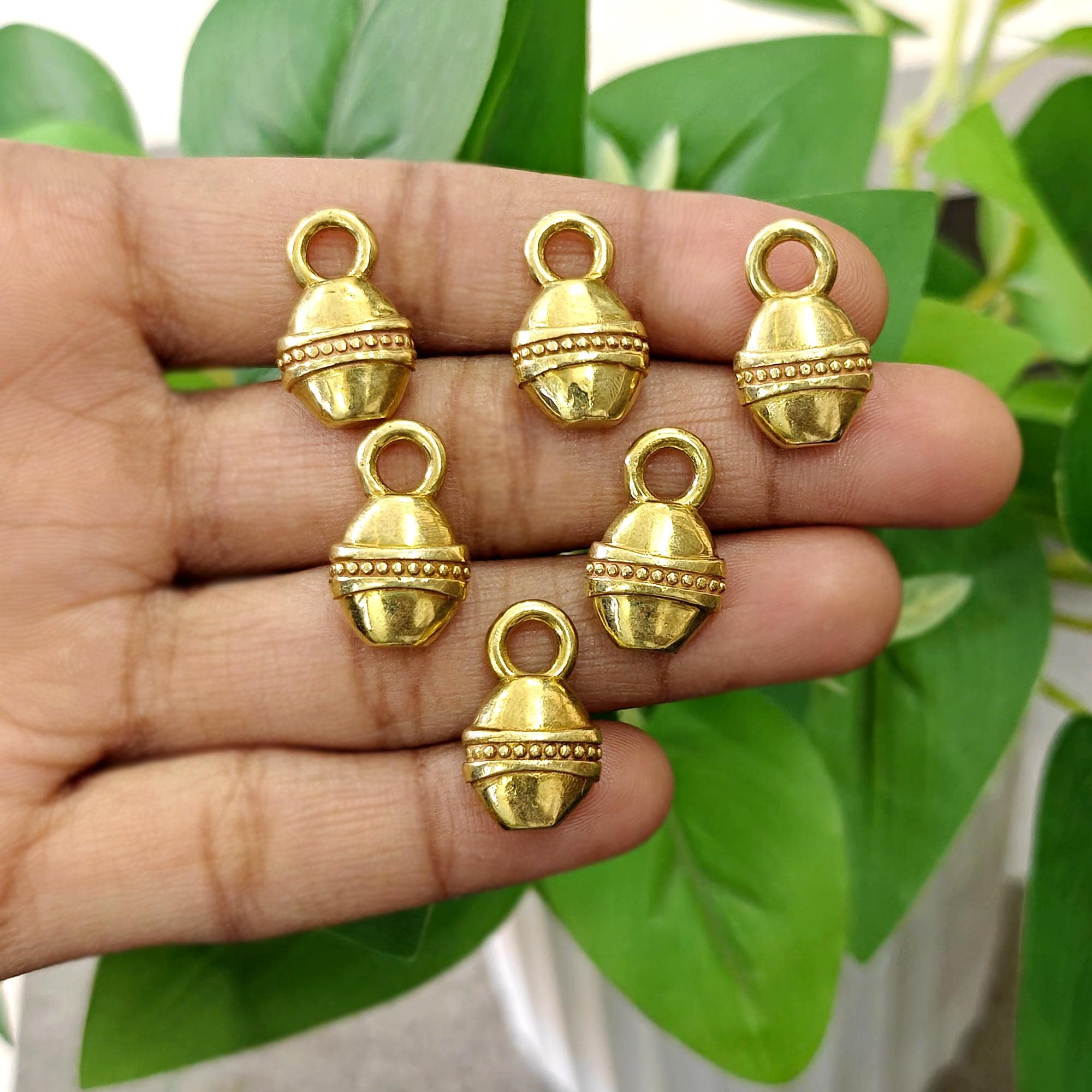 Raw Brass Oval Barrel Clasp, Unplated Jewelry