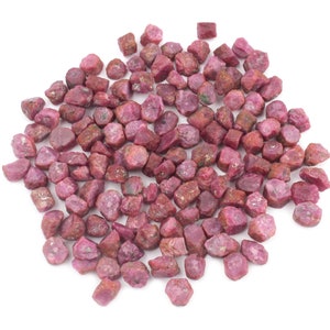 Natural Rough Ruby, Raw Ruby, Loose Gemstones, July Birthstone, Red Ruby, Red Gemstone, 10-12 mm Ruby Gemstone, Finding DIY Gemstones