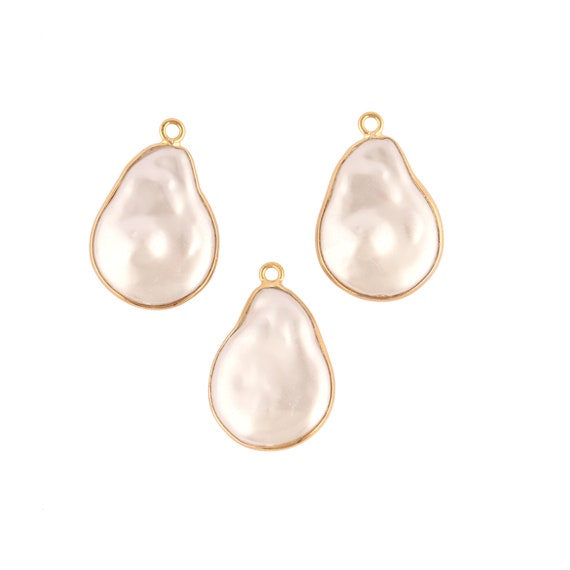 Lot De 20 Gros Connecteurs Double Anneau Métal Blanc – Pour Créer Des Bijoux Avec Perles