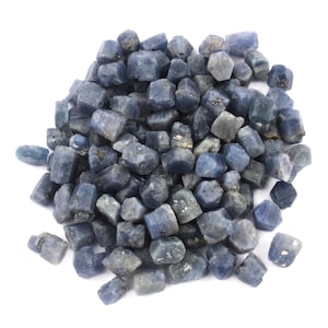 Natural Rough Blue Sapphire, Raw Loose Gemstones, September Birthstone, Blue Sapphire Gemstone, 10-12 mm Gemstone, Finding DIY Gemstone