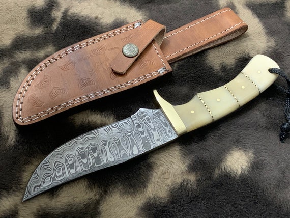 Zebra-limited Addition - Damascus Steel Hand Craft Knife
