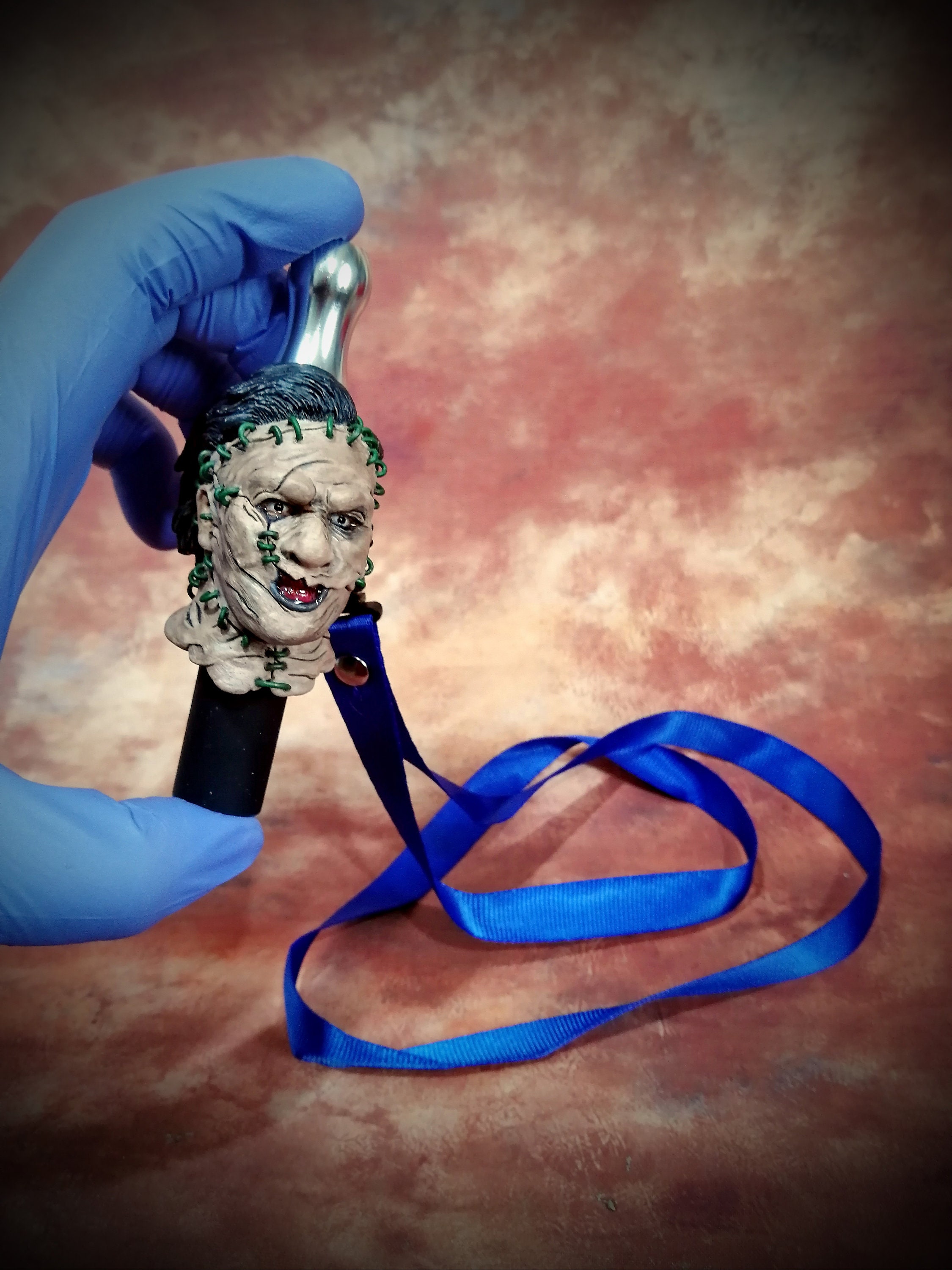 Leather Face. hookah mouthpiece. | Etsy