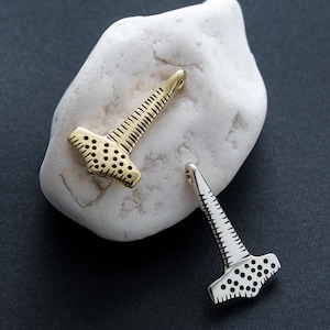 Replica, Thor&#39;s Hammer Pendant, Mjollnir, Mjolnir, Thor Jewelry, Viking Jewelry, Norse Jewelry, Scandinavian Jewelry, Pagan Pendant, Manly