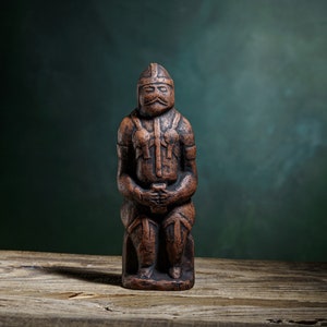 Warrior Idol, Pagan, God, Spirits, Prehistoric, Deity Statue, Iron Age, Primitive Sculpture, Male Symbol, Male Sculpture, Fertility, Cuman