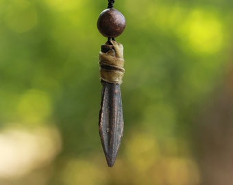 Bronze pendant in the form of a Scythian arrowhead, amulet, and gift for bowmen, reenactors, fans of LARP, living history, archaeology