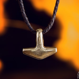 Thor&#39;s Hammer Pendant, Mjollnir, Mjolnir, Thor Jewelry, Viking gods, Viking Jewelry, Norse, Scandinavian Jewelry, Pagan Pendant, Manly, LARP