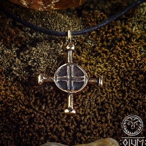 Replica Cross Pendant, Ancient Cross Jewelry, Reenactment