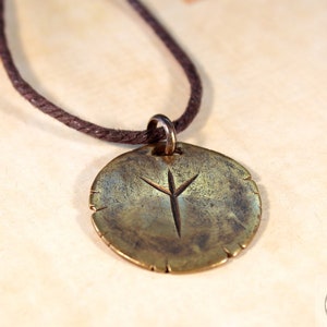 Algiz, Norse Jewelry, Scandinavian, Viking Necklace, Viking Pendant, Viking Symbol, For Viking, Pagan Pendant, SCA, LARP, Nordic, Runes