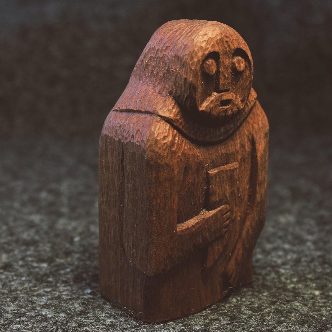 Handcarved Scythian Idol, Primitive Wooden Sculpture - Etsy