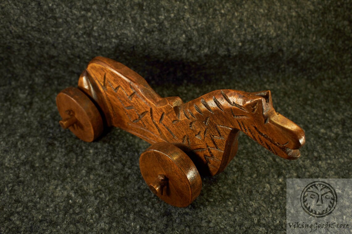 Toy Horse Baby Toy Medieval Toy Medieval Game Wooden Toy Etsy