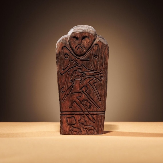 Handcarved Kernosivsky Idol Statue, Yamna Culture Sculpture - Etsy