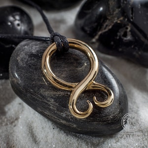 Troll Kreuz, Nordisches Amulett, Wikinger Schmuck, Wikinger Schmuck, Schutz Schmuck, LARP, SCA, Asatru, Anhänger