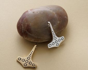 Thor's Hammer Mjolnir Pendant, Viking Norse Jewelry Replica