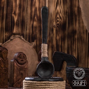 Medieval Spoon, Viking Spoon, Medieval Kitchen, Dining Appliances, Viking Kitchen, LARP, Slavic, Viking, Norse, Rustic, Ancient Style